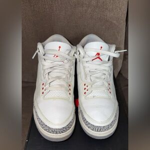 Size 11 - Jordan 3 Retro Mid White Cement Reimagined